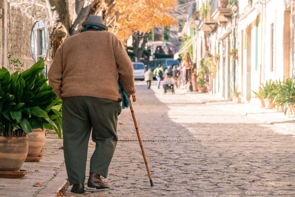 Algunas personas mayores sufren el síndrome del escaparate